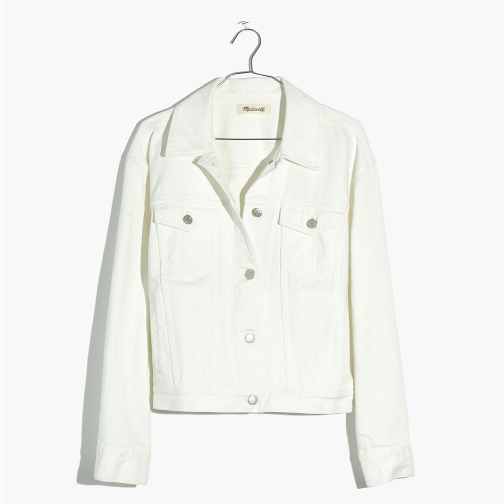 Madewell Boxy Crop Jean Jacket